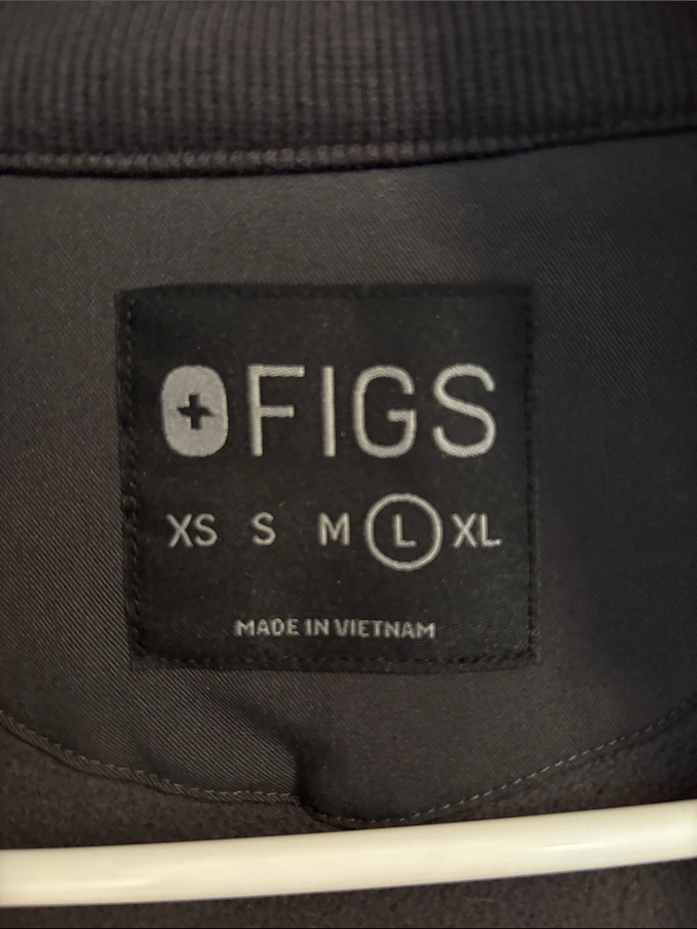 Figs Charcoal Gray Full-Zip Fleece Jacket - Picture 3 of 5